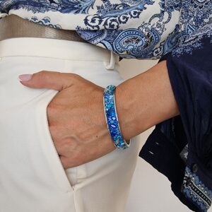 Royal Blue Statement Bracelet